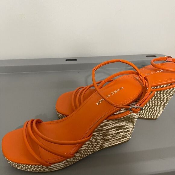 Marc Fischer espadrille wedge sandals - Picture 5 of 7